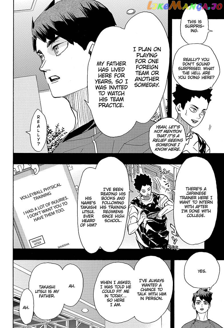 Haikyuu!!, Chapter 395 image 06